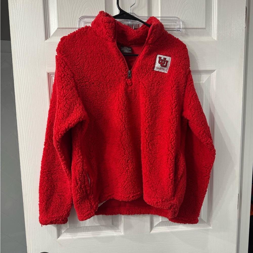 Knights Apparel Red Fleece Pullover